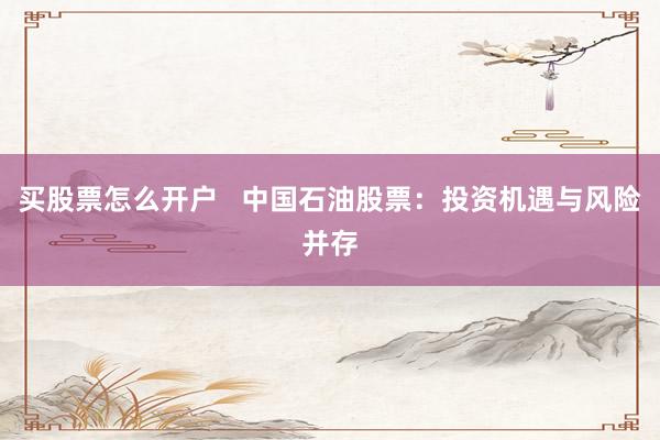 买股票怎么开户   中国石油股票：投资机遇与风险并存